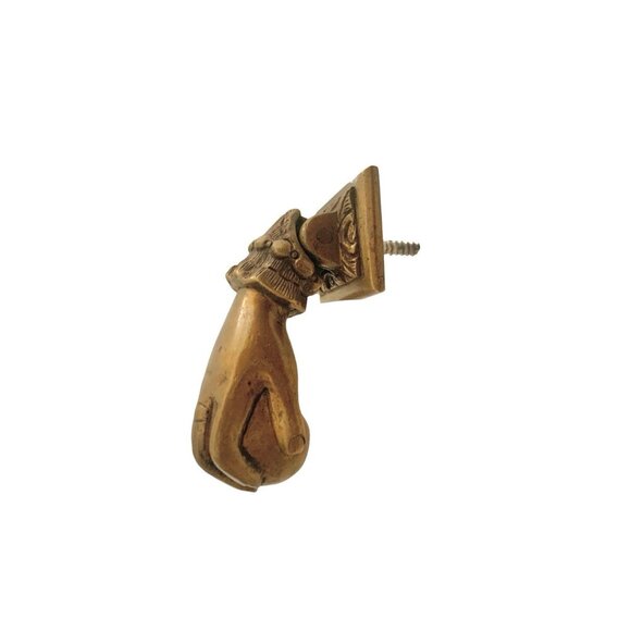 Other - Hand Door knocker Brass Holding Ball Vintage Classic Decor